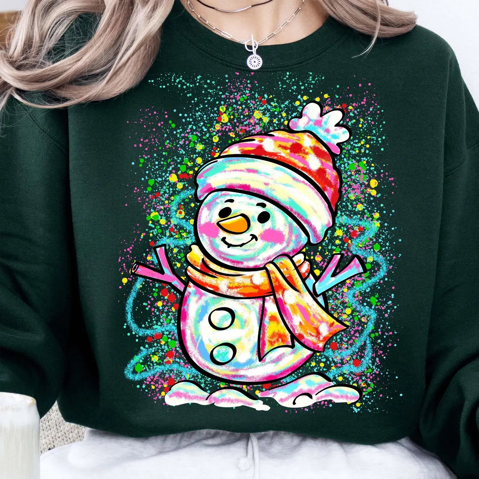 SnowMan Faux Glitter New