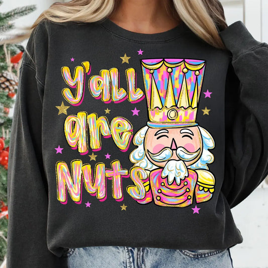 Y'all are Nuts Pastel