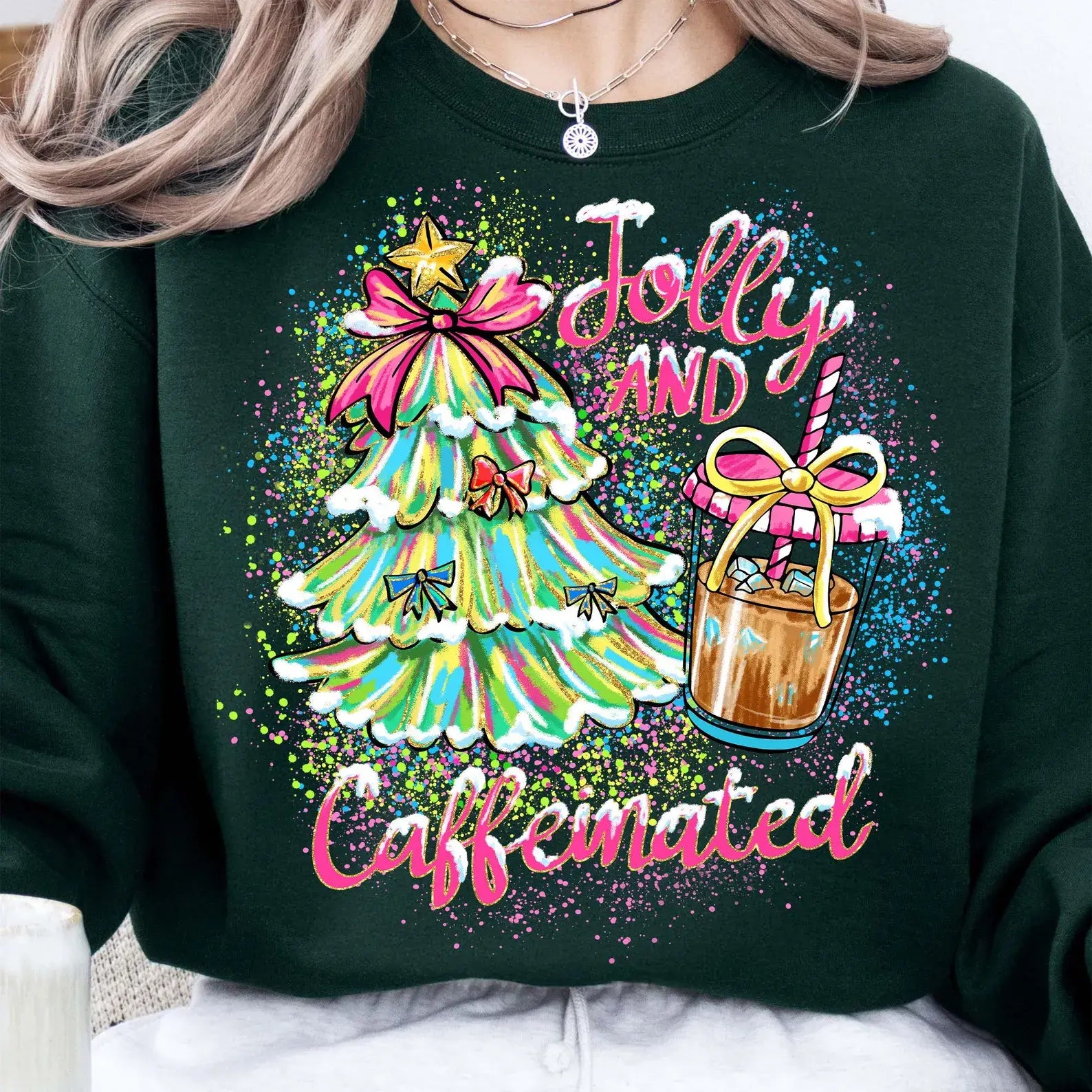 Jolly and Caffeinated Snow Topped