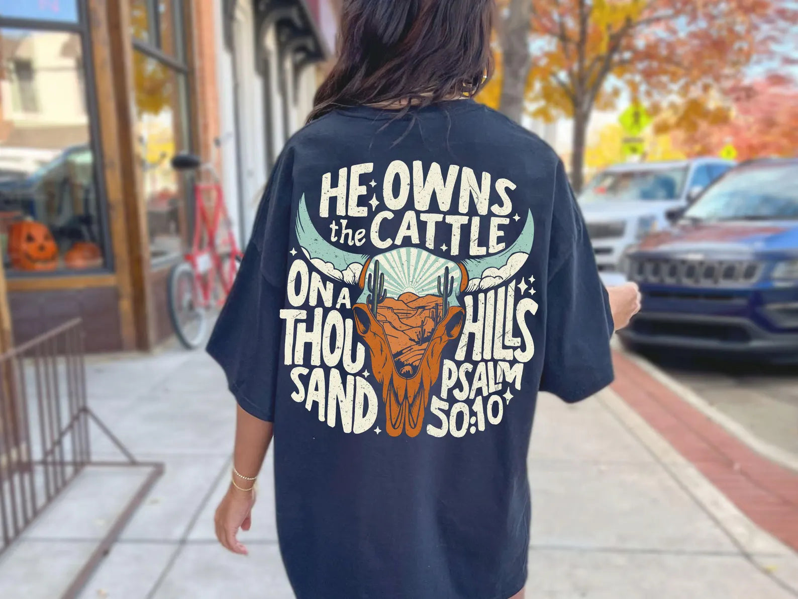 He Owns The Cattle On A Thousand Hills Tee
