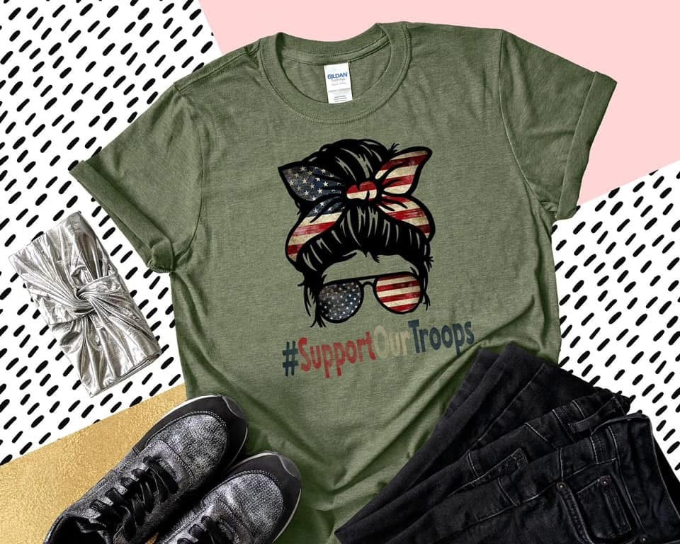 Support Our Troops Headband