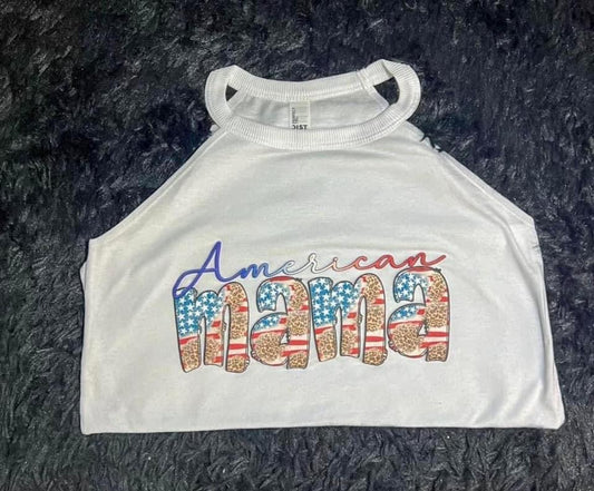 American Mama Printed Puff