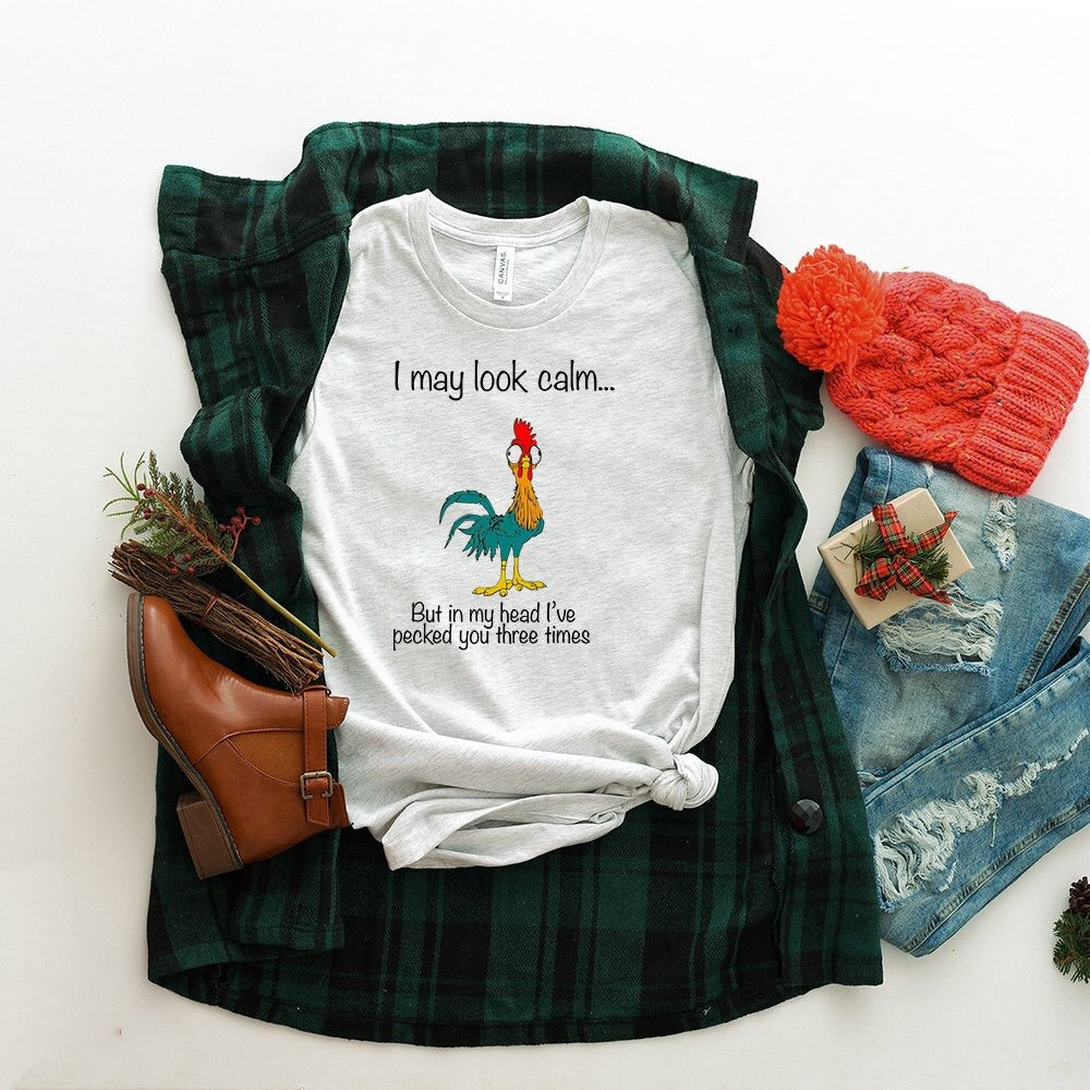 I May Look Calm Short Sleeve