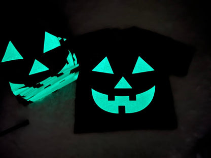 Glow In The Dark Jack Face Short Sleeve