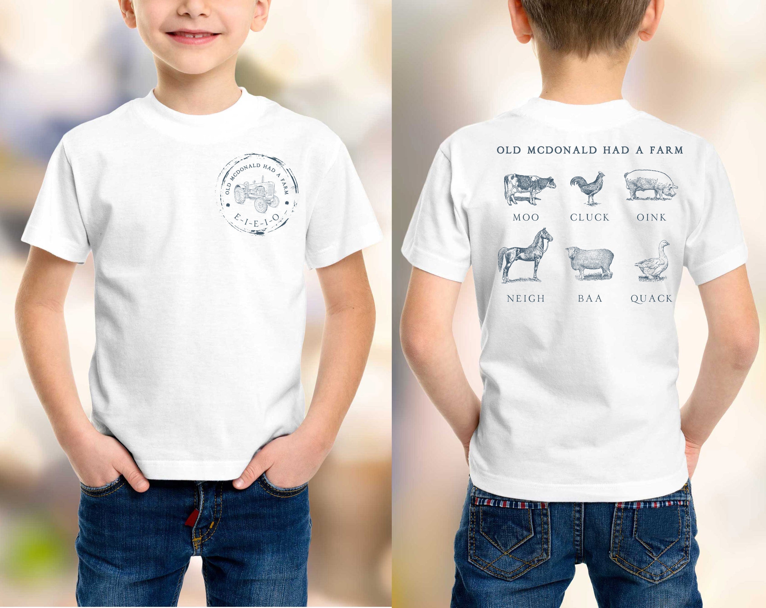 Old McDonald Had A Farm Short Sleeve