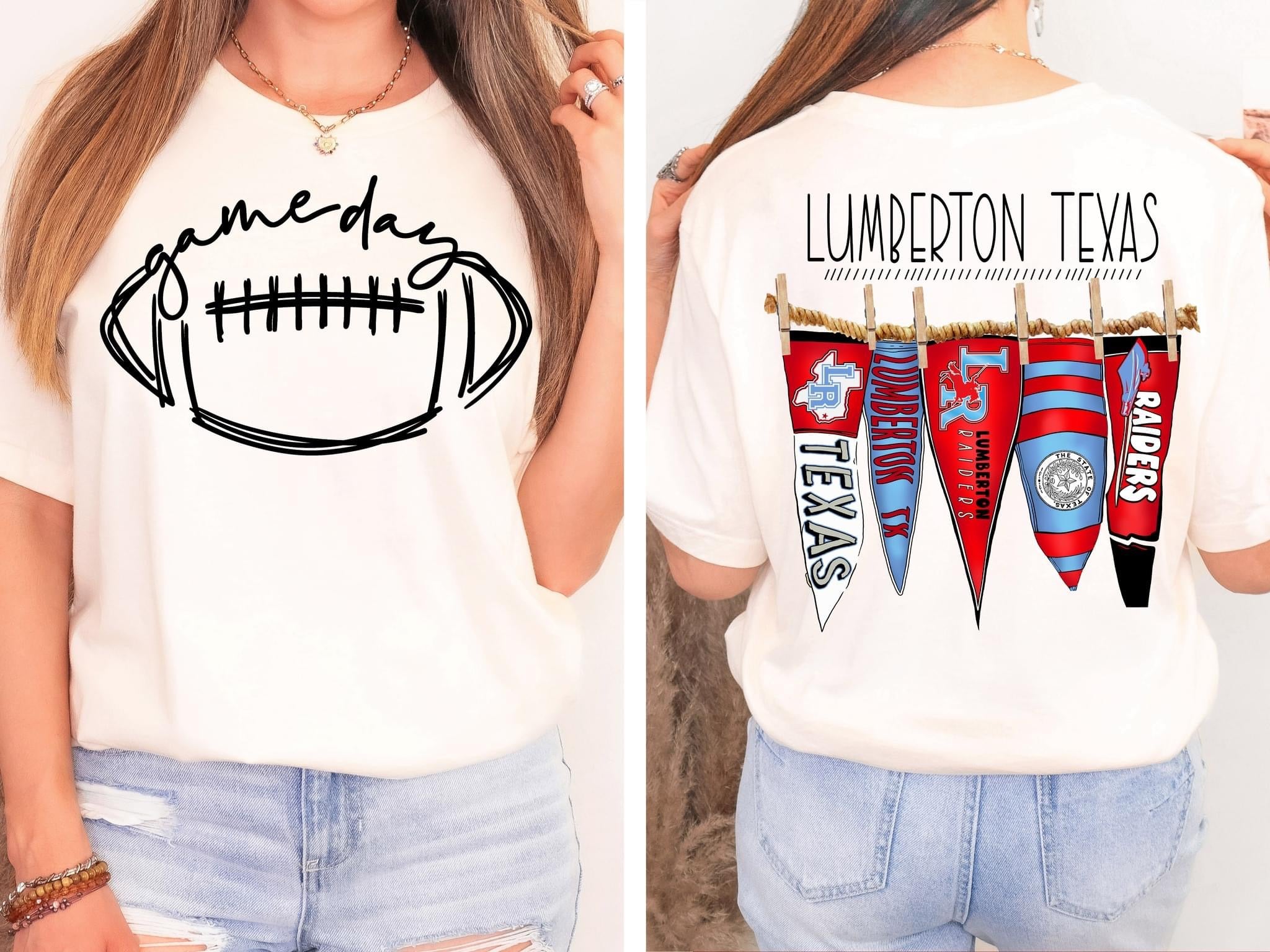 Lumberton TX Pennant Flags Comfort Colors