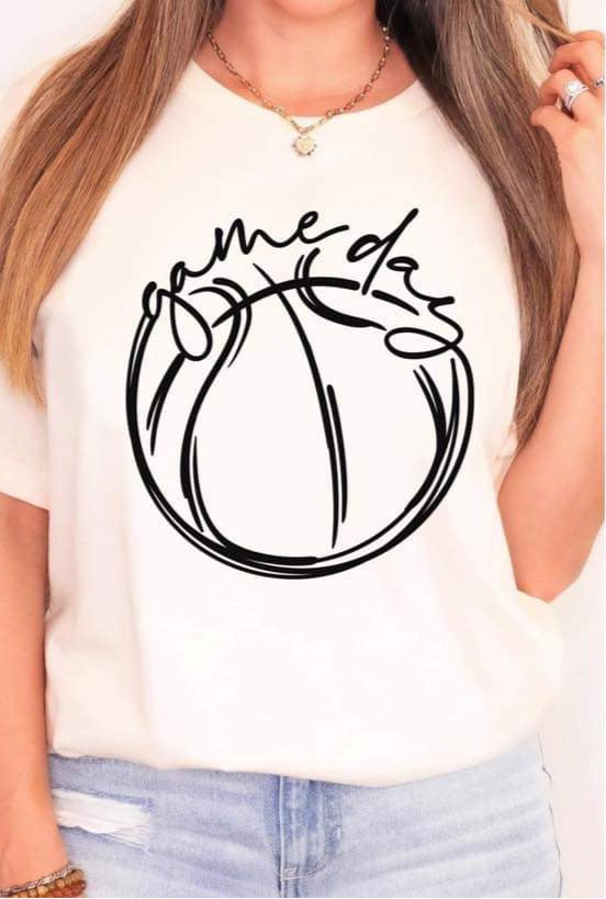 Game Day Basketball Short Sleeve