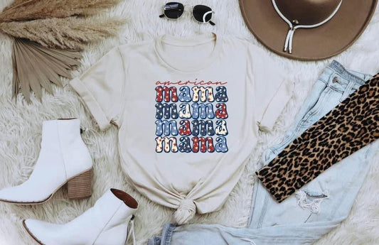 American Mama Red White And Blue