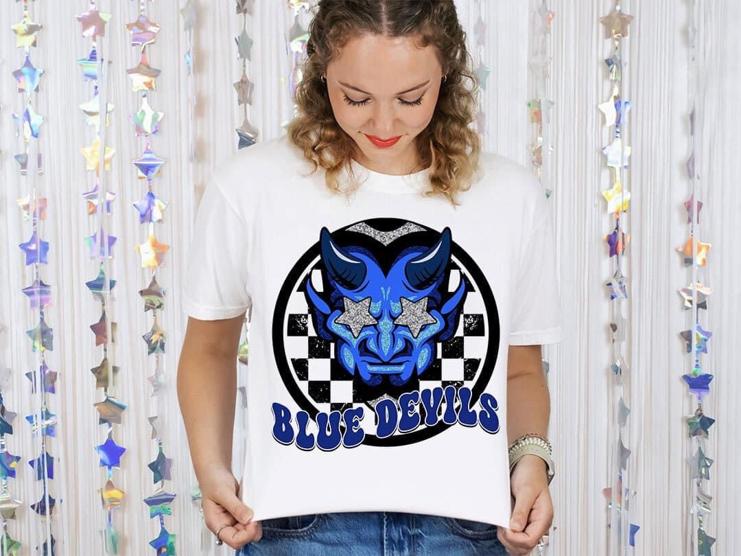 Blue Devils Silver Short Sleeve