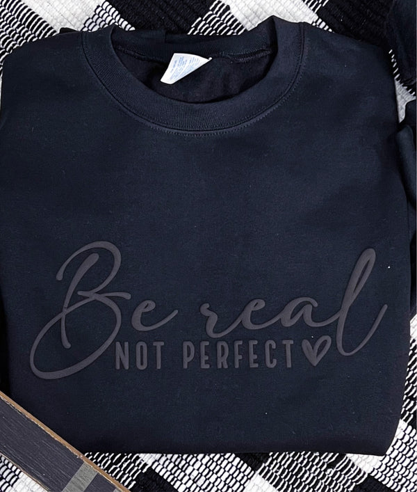 Be Real Not Perfect Puff Short Sleeve