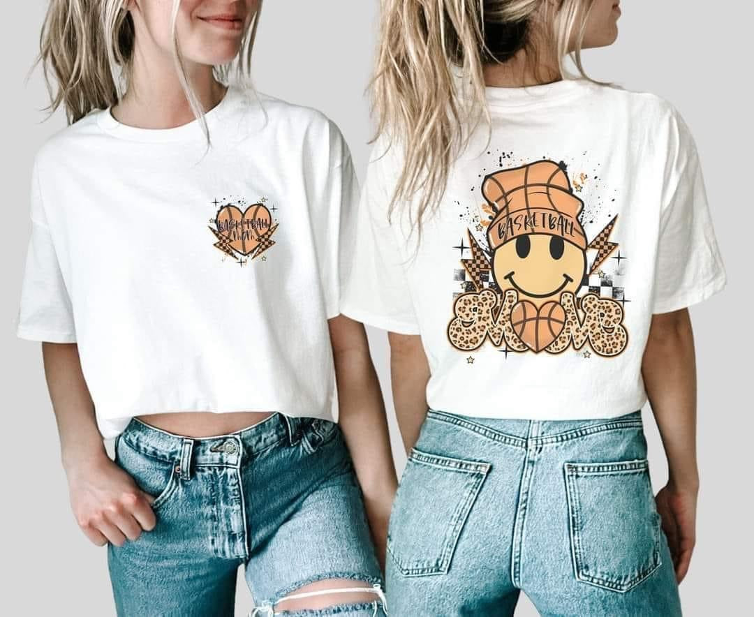 Basketball Mom Short Sleeve