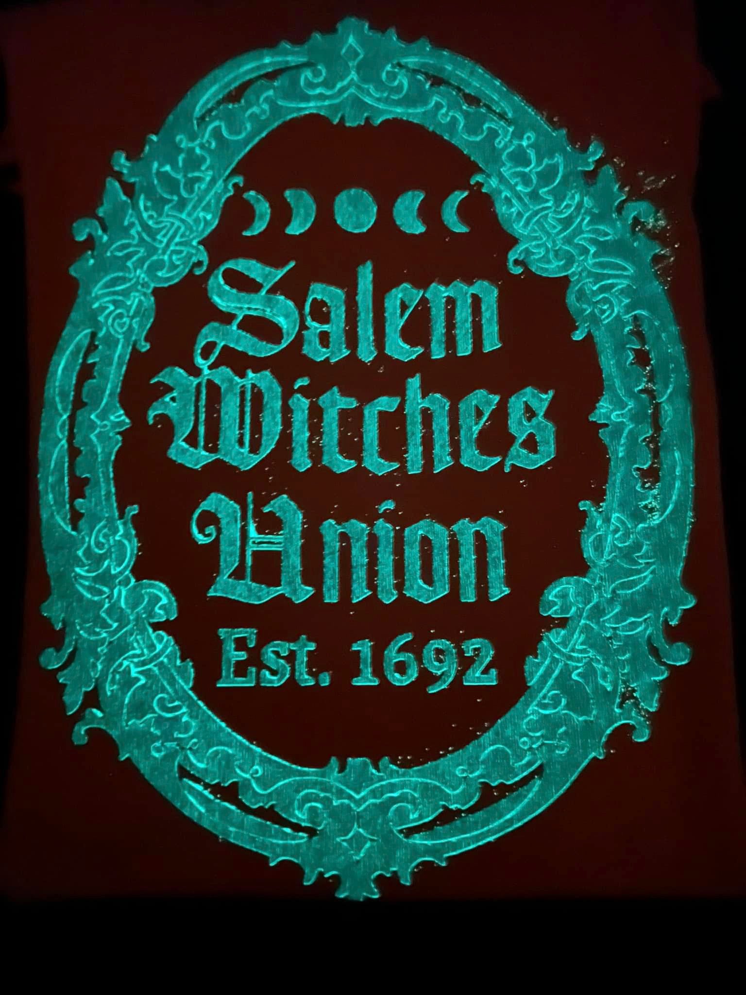 Salem Witches Union Glow In The Dark Short Sleeve