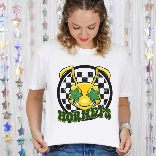 Hornets Green And Gold Short Sleeve