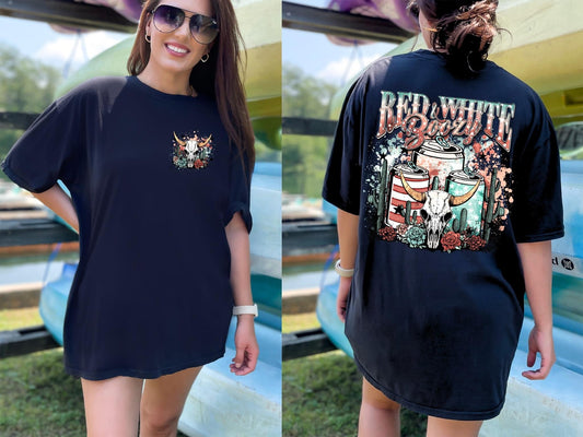 Red White And Boozy Comfort Colors