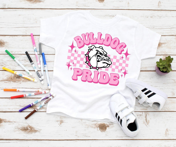 Bulldog Pride Pink Short Sleeve