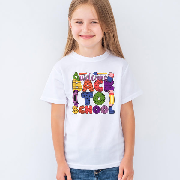Welcome Back To School Short Sleeve