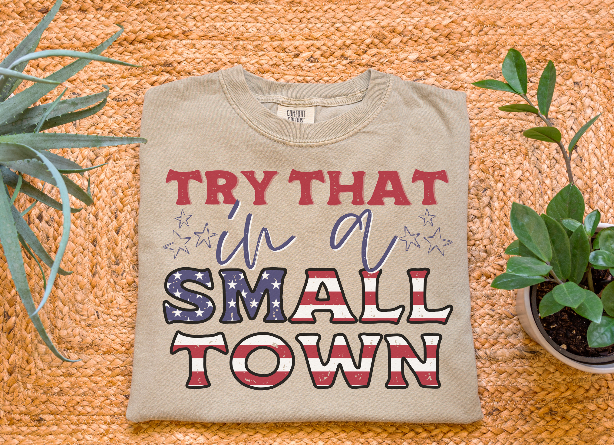 Try That In A Small Town Bella VNeck