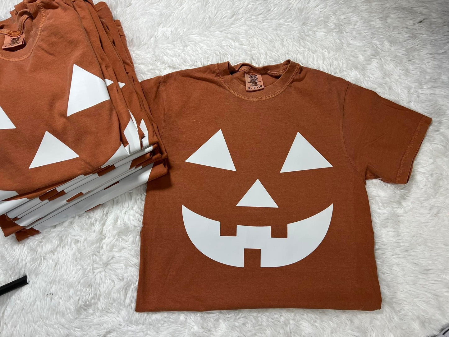 Glow In The Dark Jack Face Short Sleeve