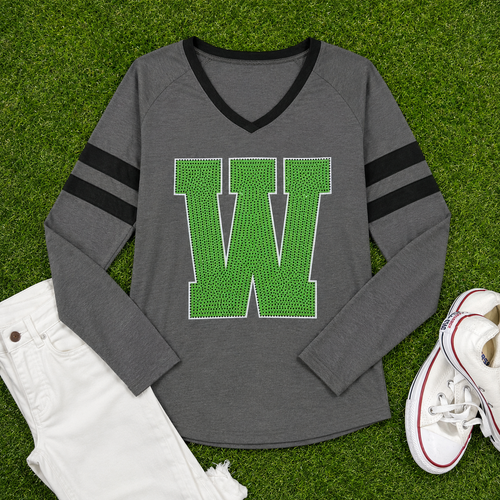 Custom Spangle Varsity Jersey