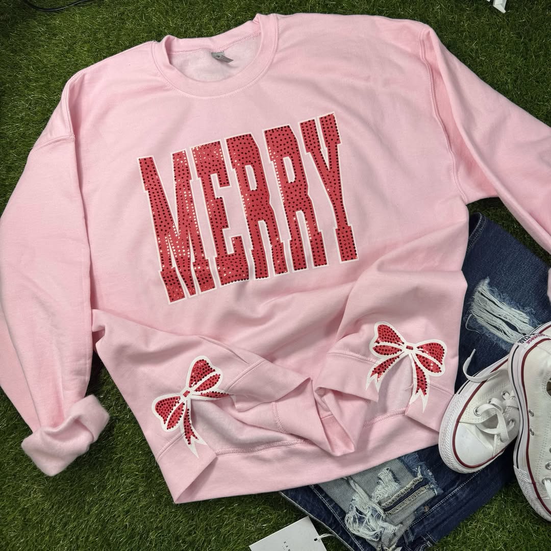 Merry Side Bow Spangle