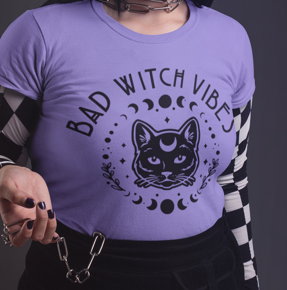 Bad Witch Vibes Cat