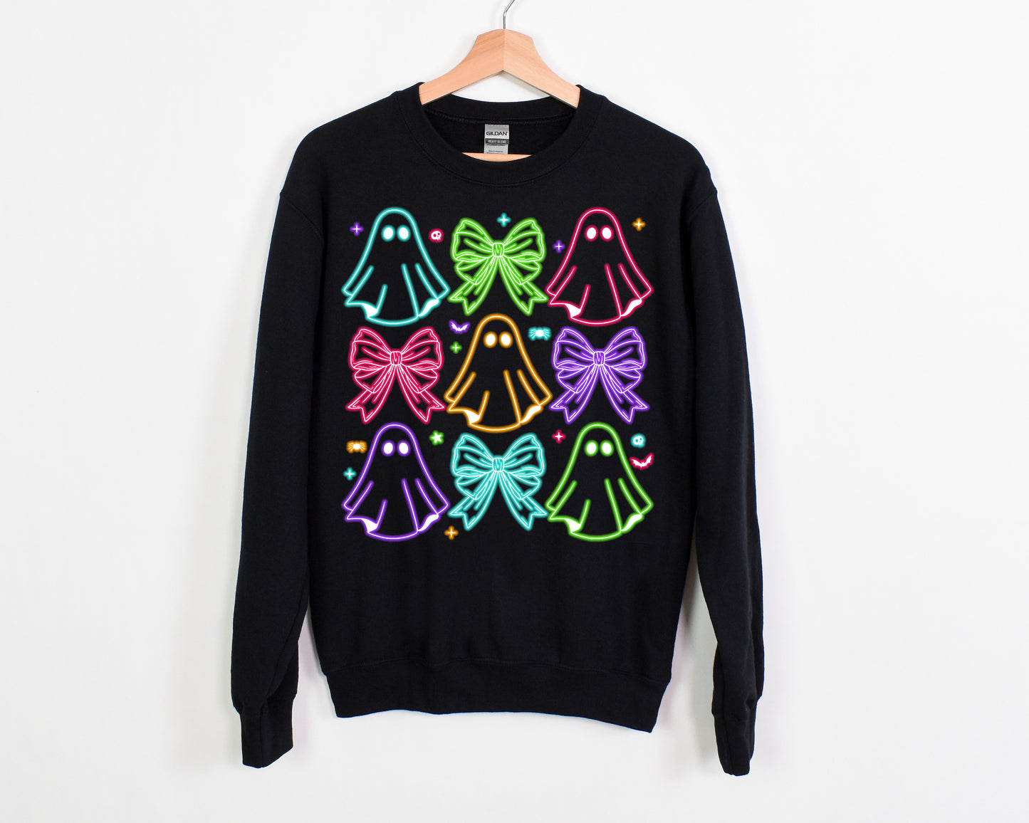 Neon Ghost Bow Adult