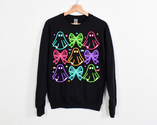 Neon Ghost Bow Adult