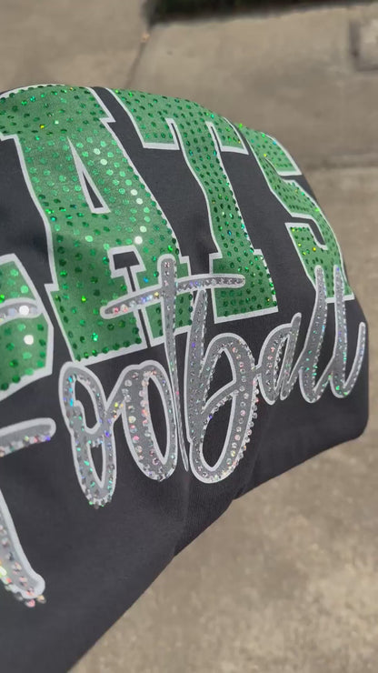 CATS Football Spangle Comfort Colors