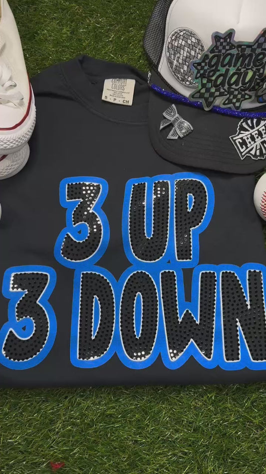 3up 3down Custom Bubble Spangle