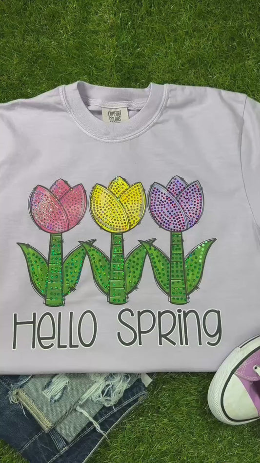 Hello Spring Spangled