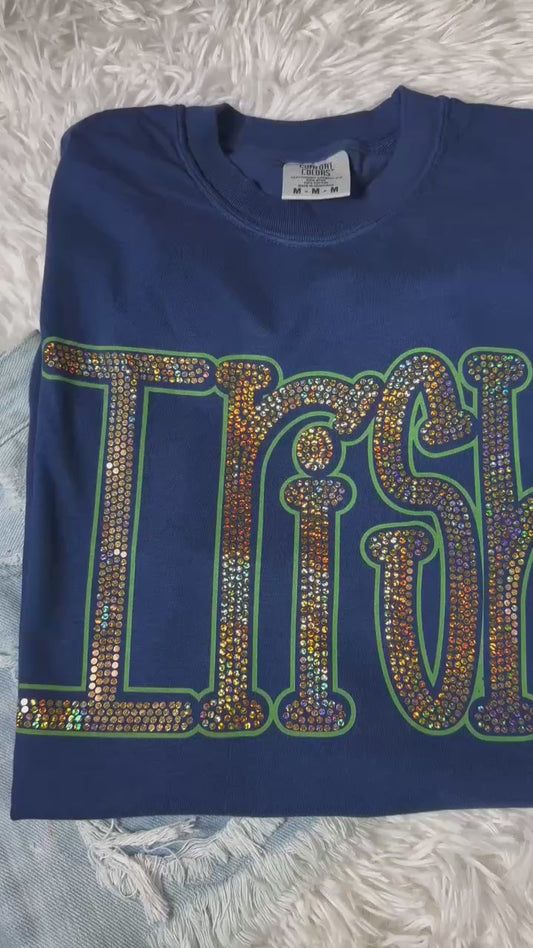 Custom Everywhere Spangle with Print Outline