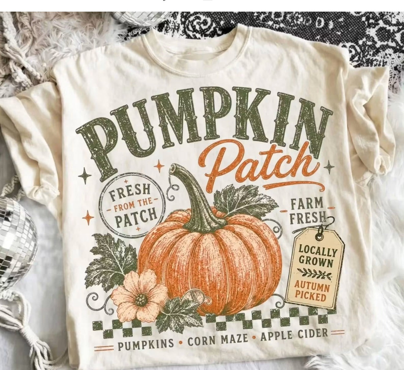 Pumpkin Patch vintage farm fresh tee