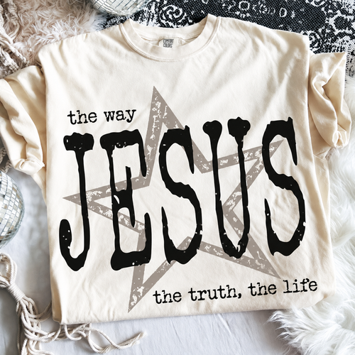 Jesus The Way The Truth The Life Star
