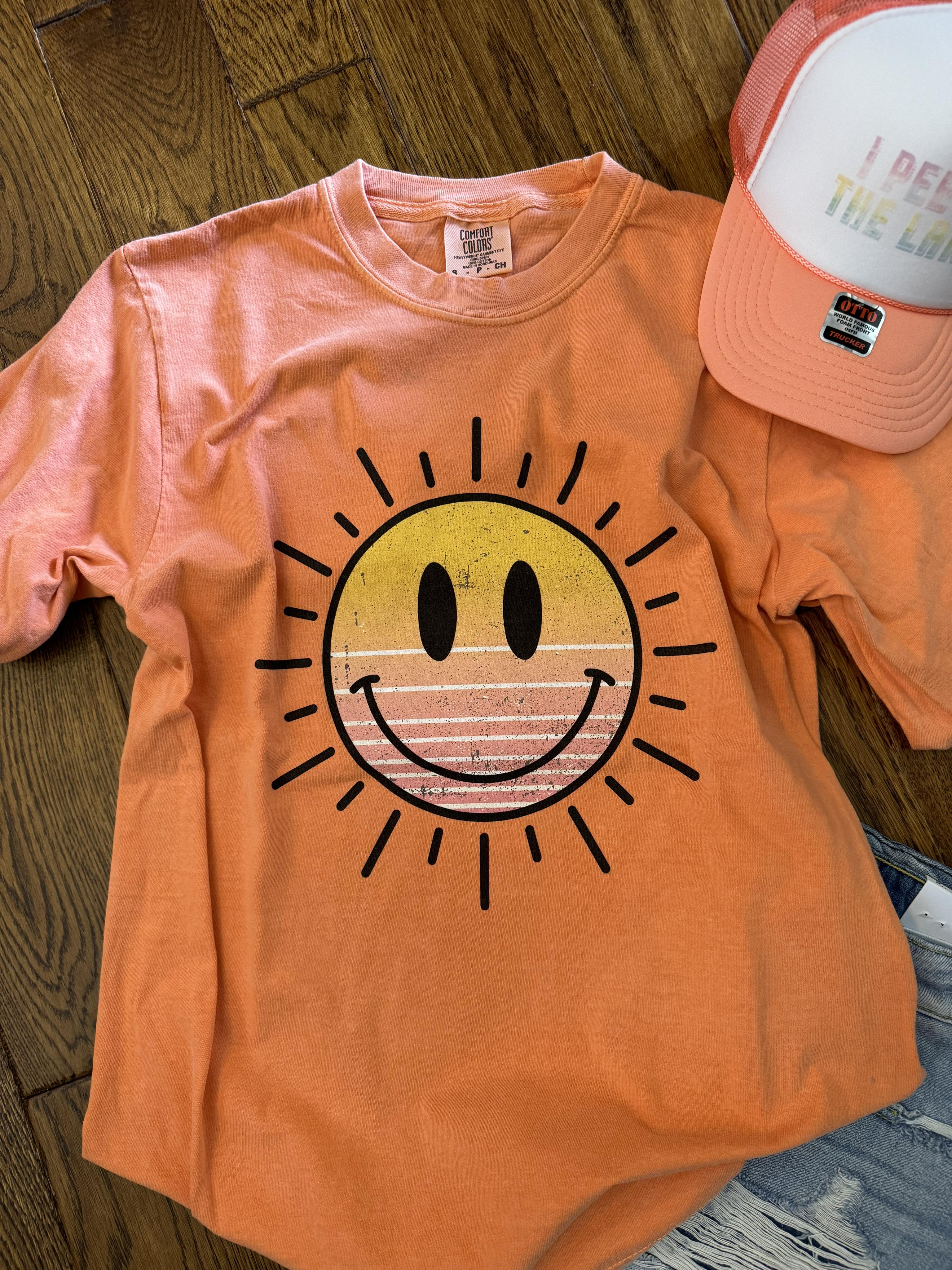 Sunshine Smiley Short Sleeve