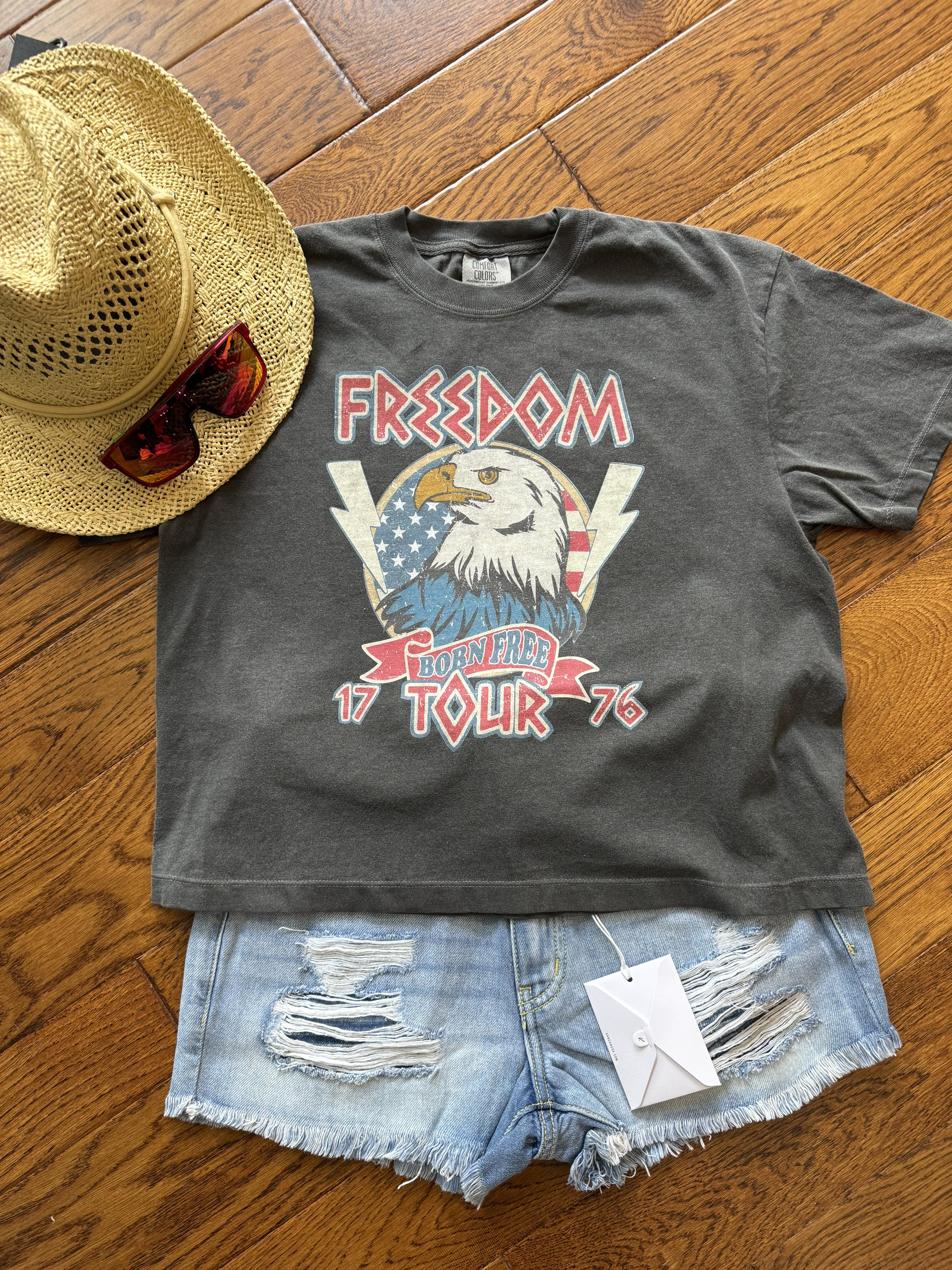 Freedom Tour CC Boxy Crop