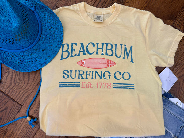 Beach Bum Surfing Co. Comfort Colors
