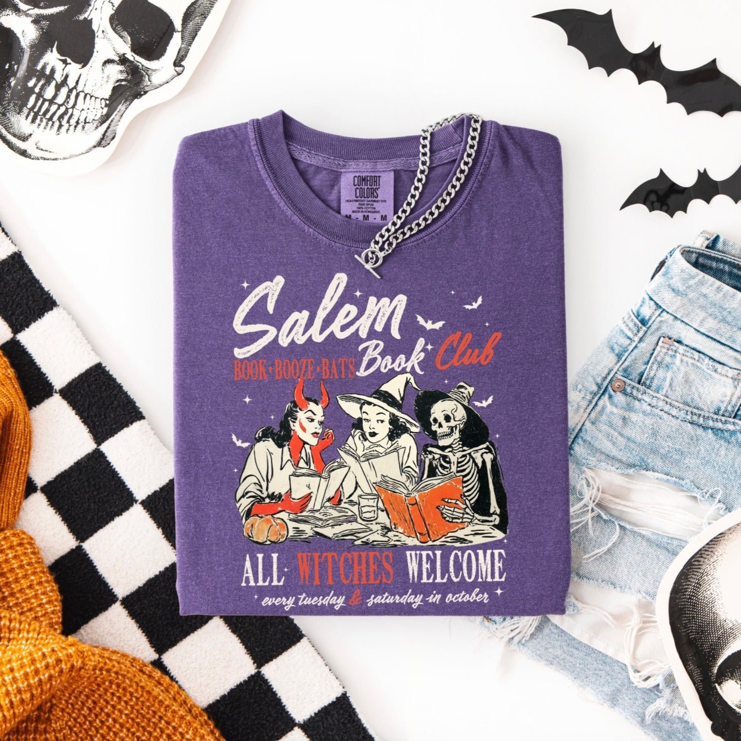 Salem Book Club White