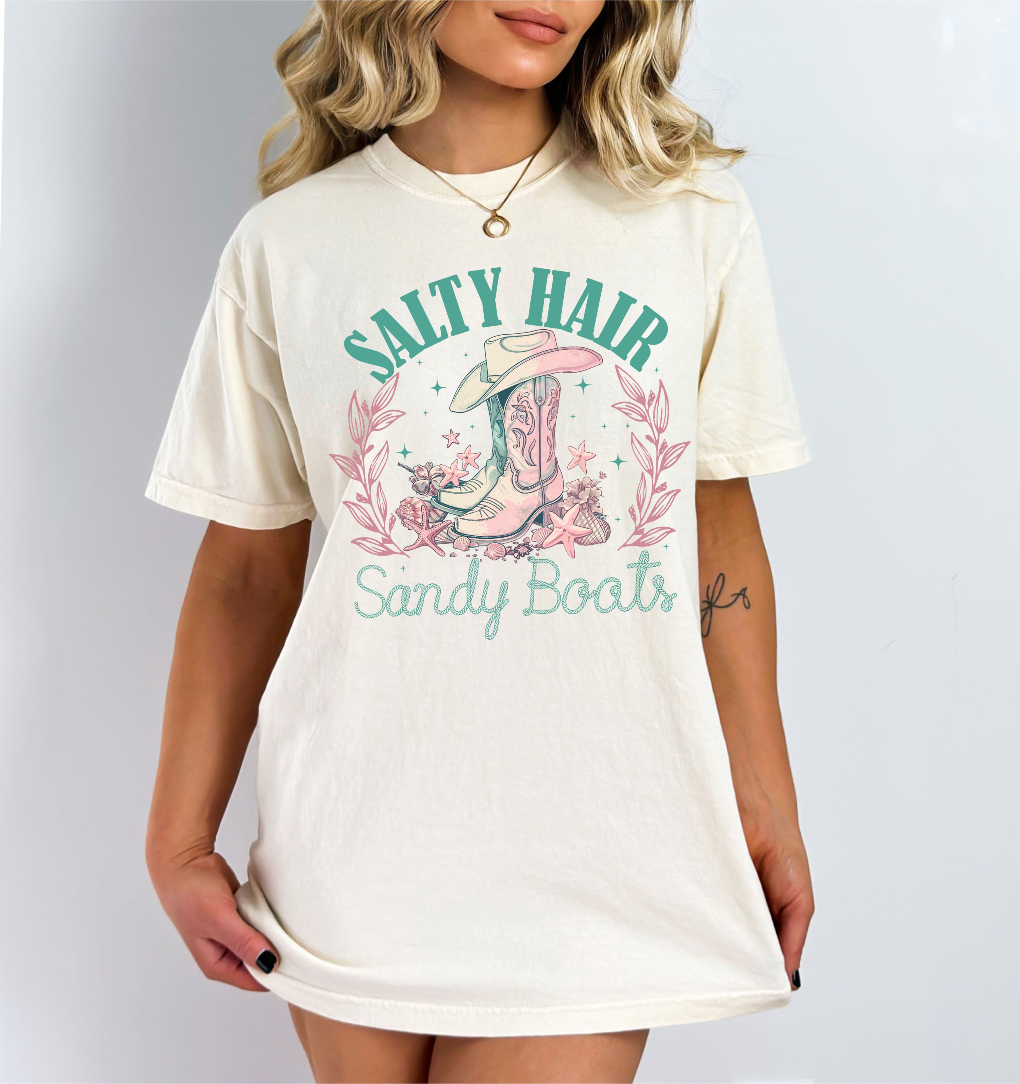 Salty Hair Sandy Boots