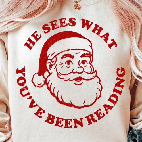 He Sees What You've Been Reading