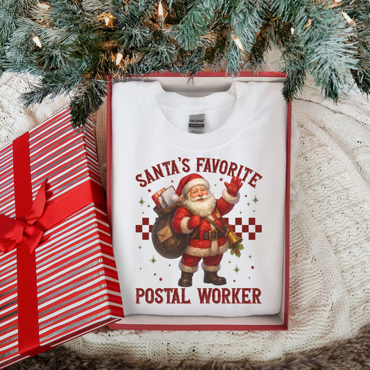 Santas Favorite Postal Worker