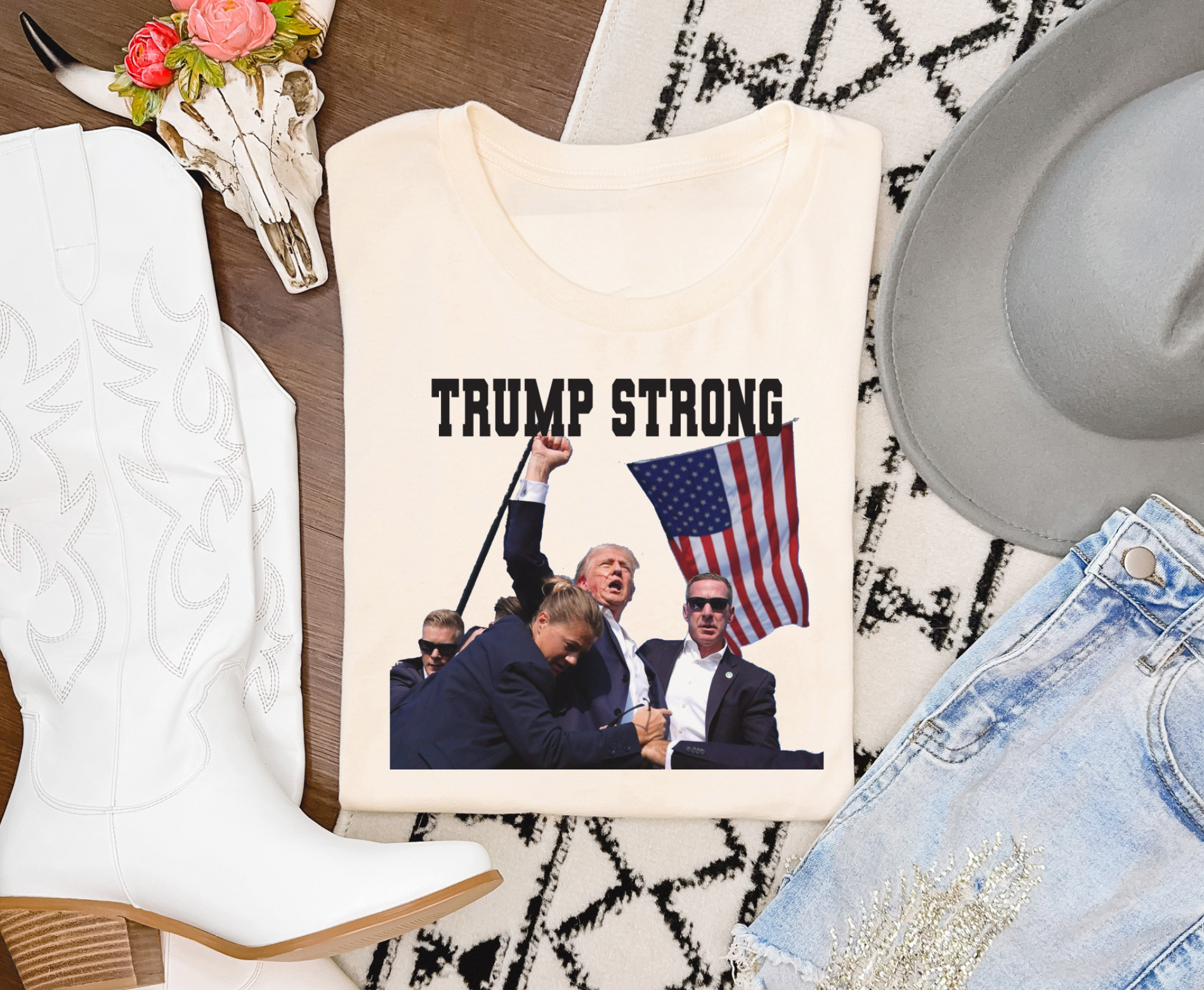 Trump Strong Short Sleeve