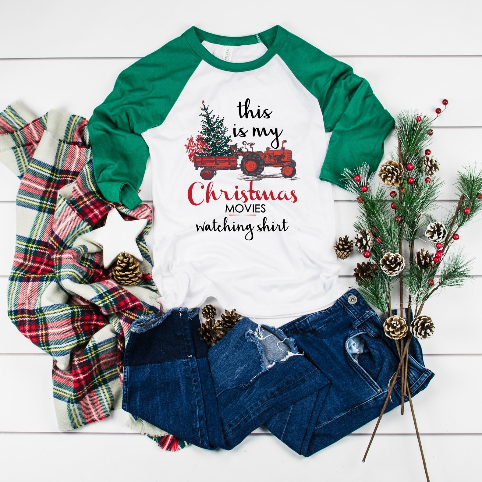 this is my tractor christmas