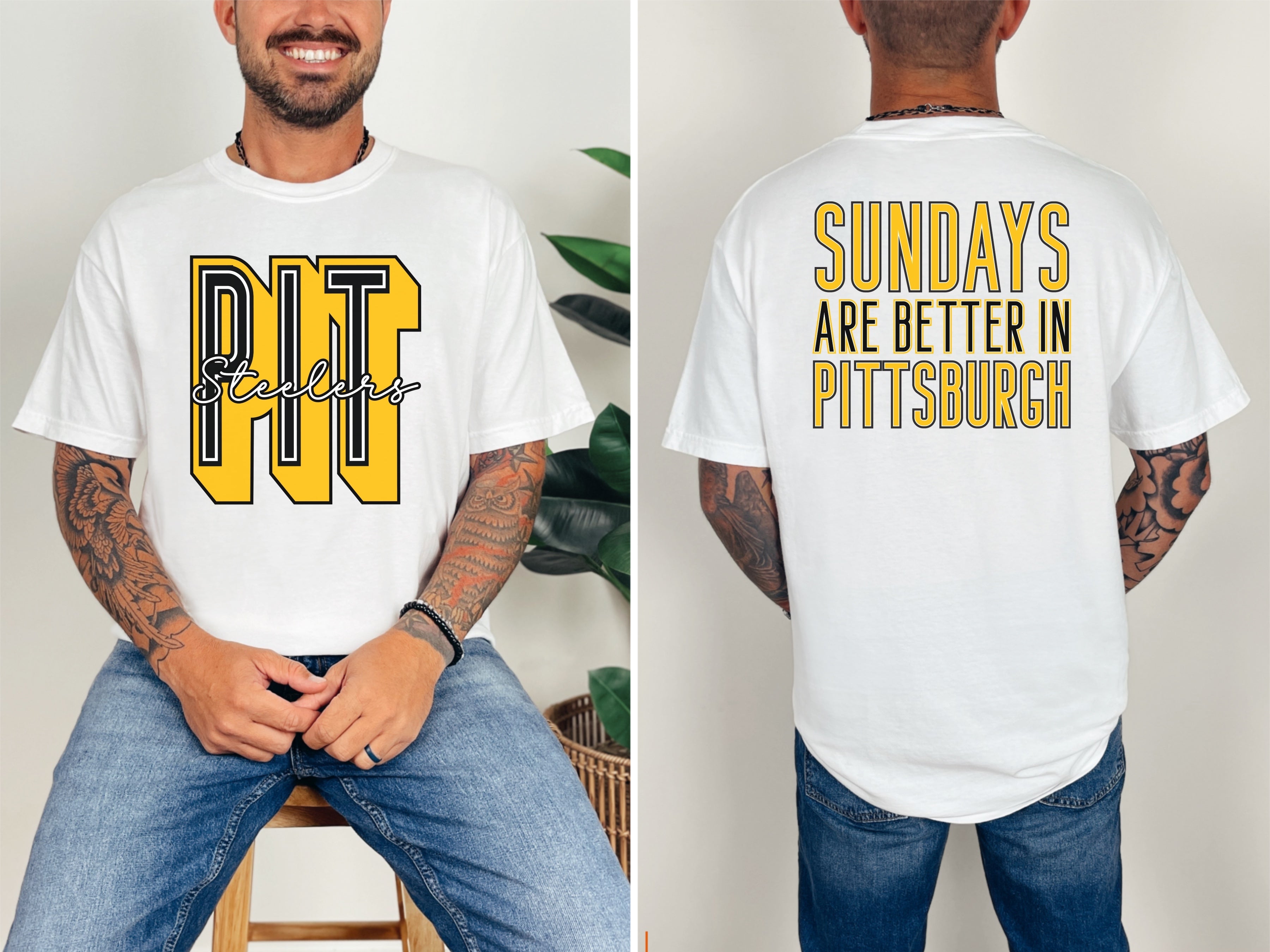 Pit Steelers Comfort Colors