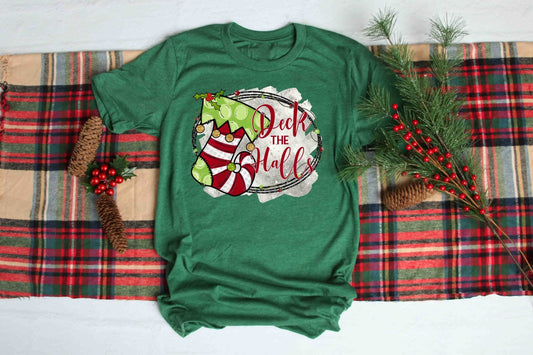 deck the halls stocking