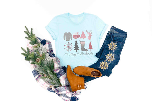 merry christmas pink