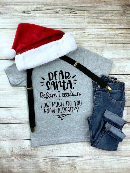 dear santa before i explain how much do you know already
