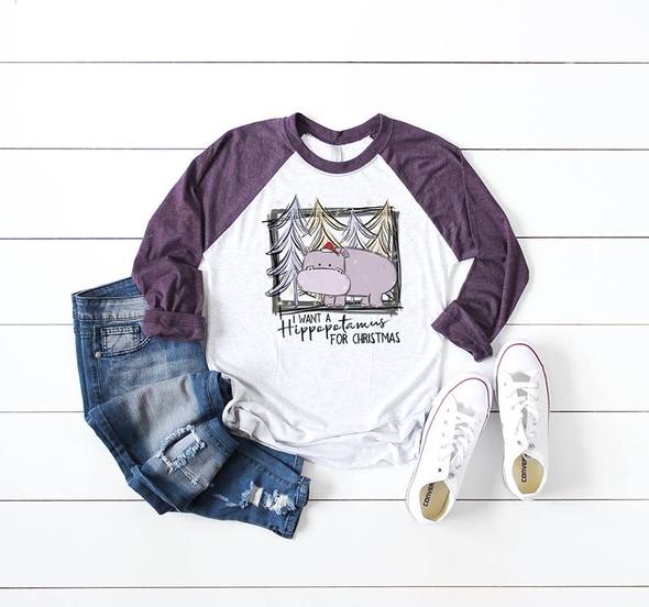 i want a hippopotamus for christmas t shirt
