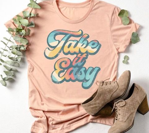 take it easy retro dc branded