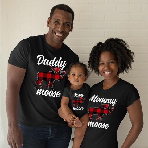 mommy moose family set
