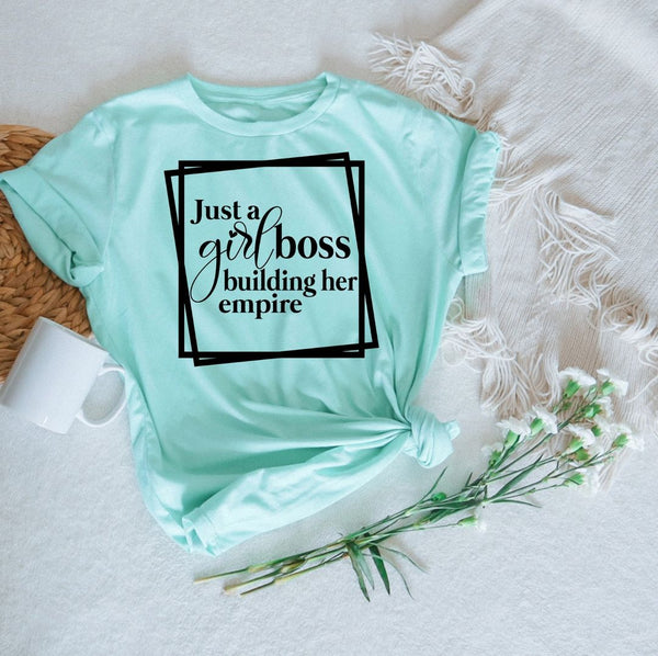 just a girl boss dc branded mint
